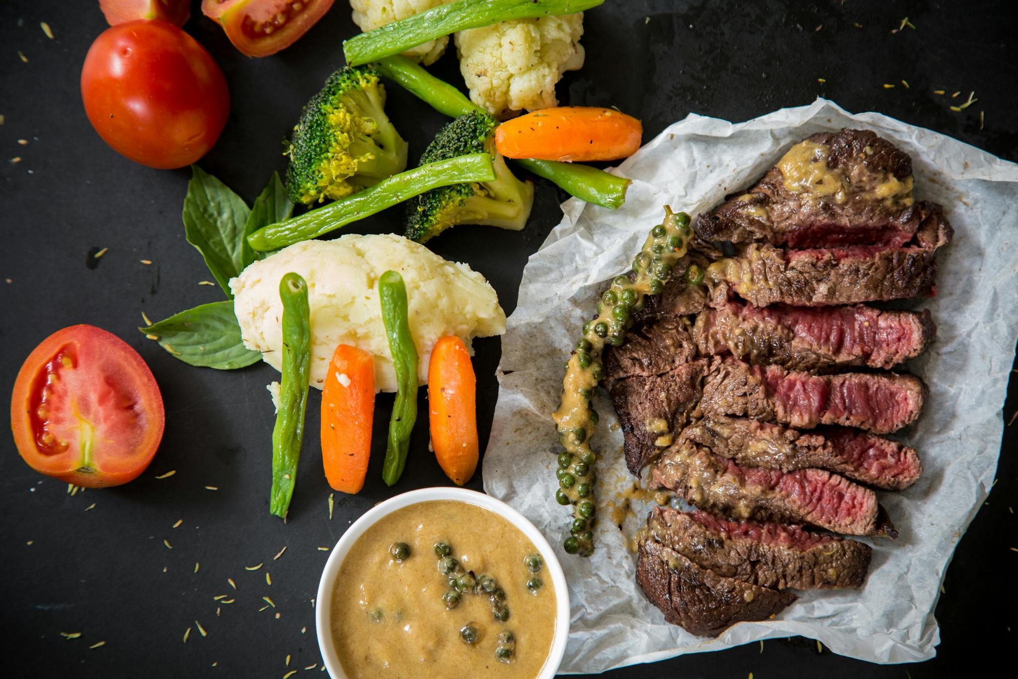 healthy hotel room meals